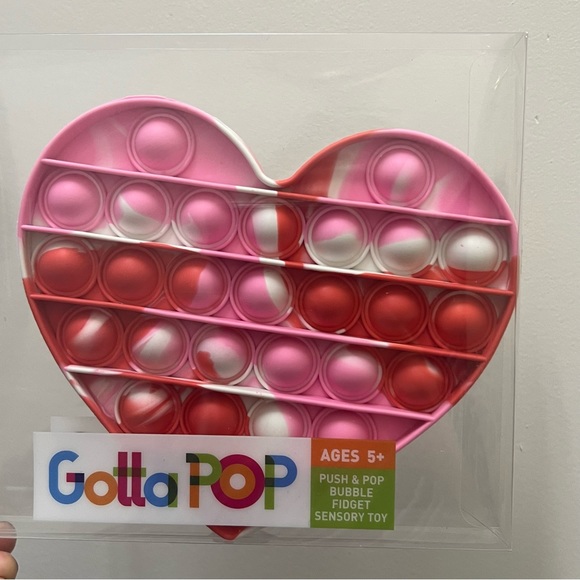 Fidget Popper Popsicle & Heart - Picture 4 of 11